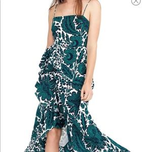 JCrew silk floral dress